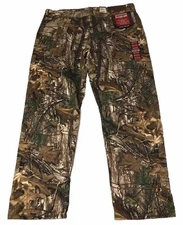 Wrangler Camo 5 Pocket Jeans NEW Mens 44x32 Realtree Xtra Pro Gear  READ