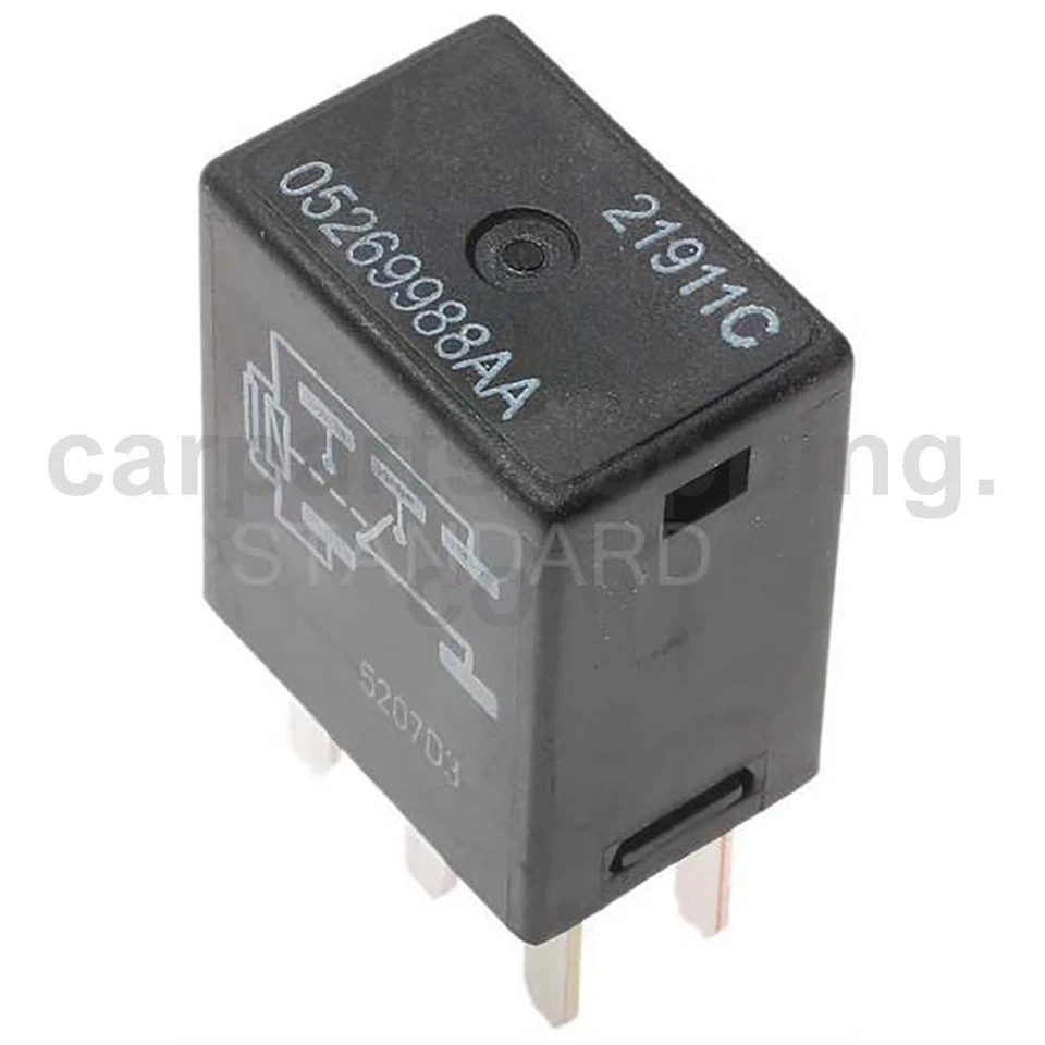 1 Engine Cooling Fan Motor Relay Fits 2001 Chrysler PT Cruiser - Image 2 of 4