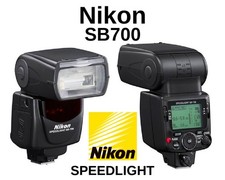 Nikon SB-700 Autofocus Speedlight Flash w/ Box, Case  Accessories