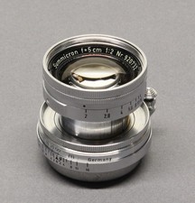 Leitz 5cm f/2 Summicron LTM Leica M39 Radioactive Lens Low Serial Number 920XXX