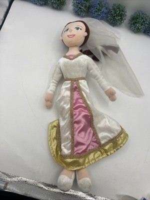 Shrek 4D Princess Fiona Wedding Dress 2014 Universal Studios 16" Plush |  eBay