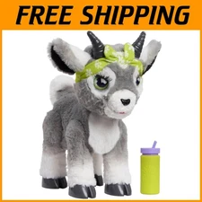 Interactive Yoga Goat Toy, Realistic 11-inch Plush