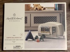 NEW Hearth and Hand With Magnolia 16 Piece Wooden Camper Dollhouse Set