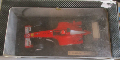 HOT WHEELS Ferrari F2003-GA Michael Schumacher F1 1:18 More Listed