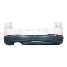 Stoßstange Stoßfänger hinten Heckschürze VW Tiguan 5N weiss LB9A 5N0807421G