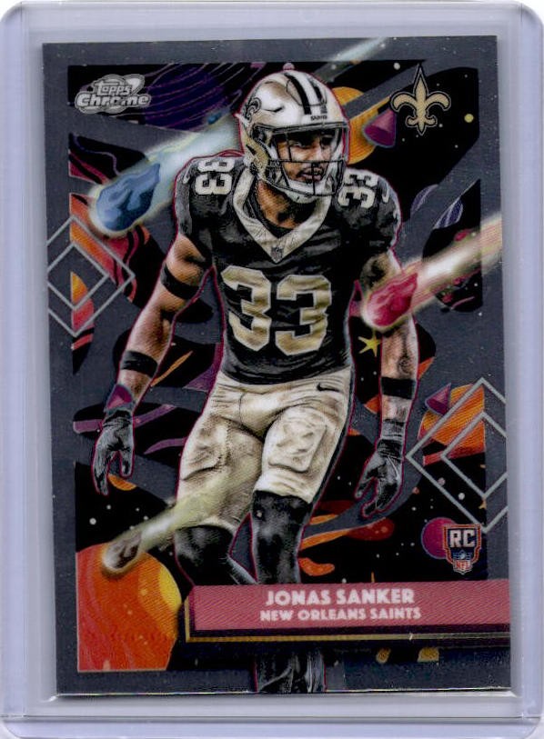 2025 Topps Chrome Cosmic #172 Jonas Sanker