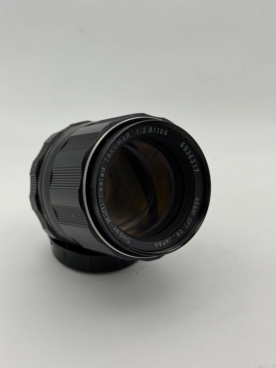 PENTAX smc TAKUMAR 105mm f2.8 m42マウント Near Mint] Pentax Super Multi Coated Takumar 105mm F2.8 M42 Lens