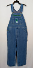 Liberty Men's 38W X 30 Blue 100 Cotton Denim Workwear Carpenter Bib Overalls