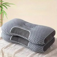 3D Knitted Cotton Massage Pillow 2pack 