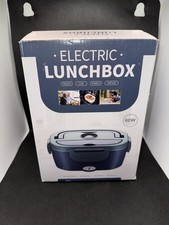 Fiambrera Eléctrica 60W Calentador de Alimentos Portátil Calentador de Alimentos para Coche o Hogar