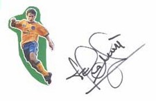 Stefano Eranio - Derby - Signed Index Card - COA (1260)