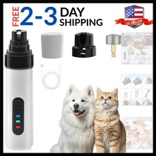 Silent Groom Pro Nail Grinder,2025 Upgraded Dog Nail Trimmer,Rechargeable USB...