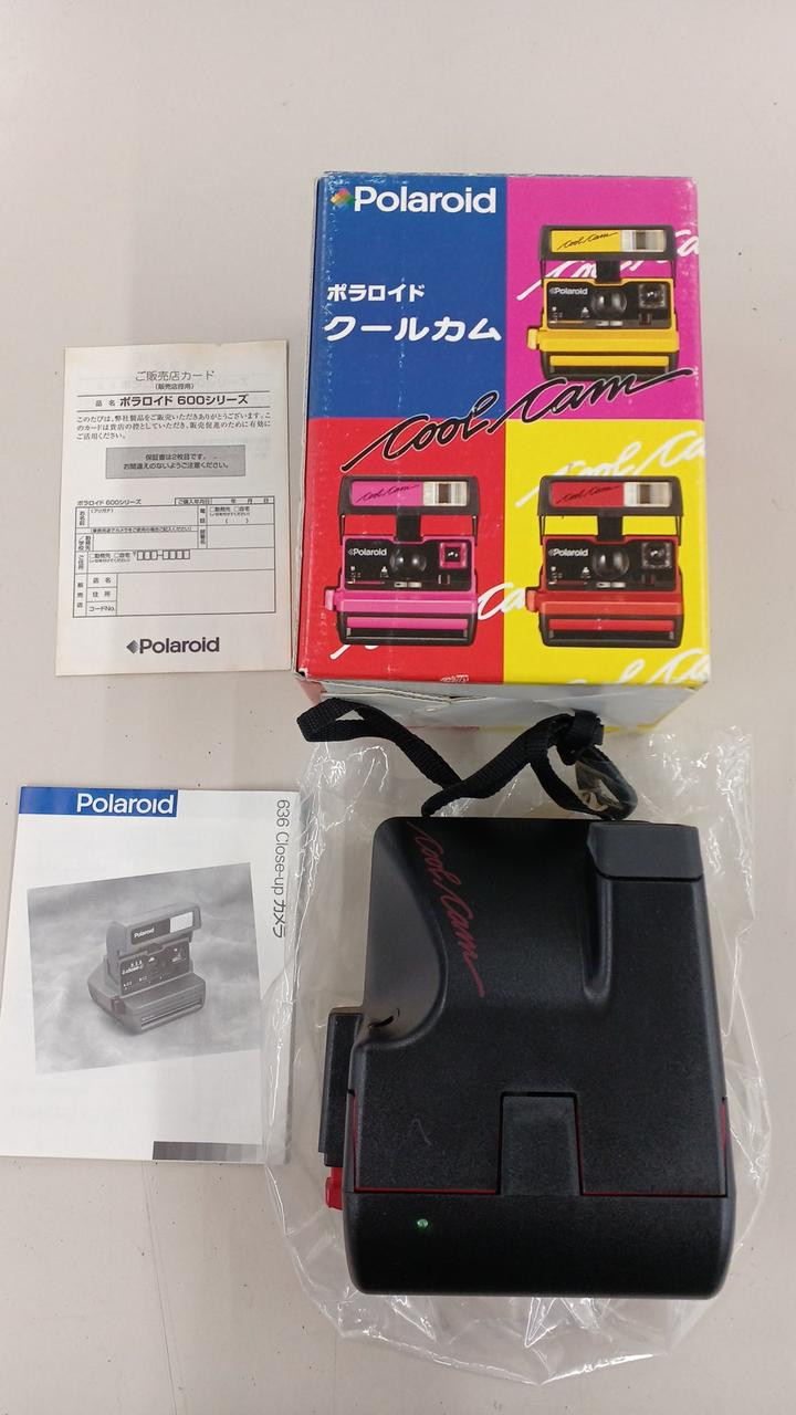 Japan Polaroid Cool Cam Red Instant Film Camera for Creative Shots