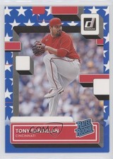 2022 Panini Donruss Rated Rookie Independence Day Antonio Santillan Tony 0rm6