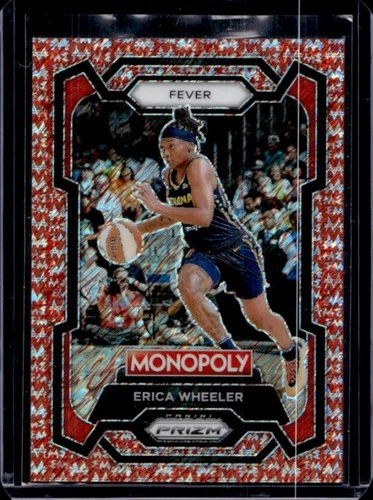 Erica Wheeler 2024 Panini Prizm Erica Wheeler Red