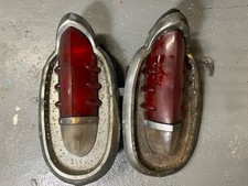55 Mercury Custom Montclair Monterey Tail Light Assembly Pair Used