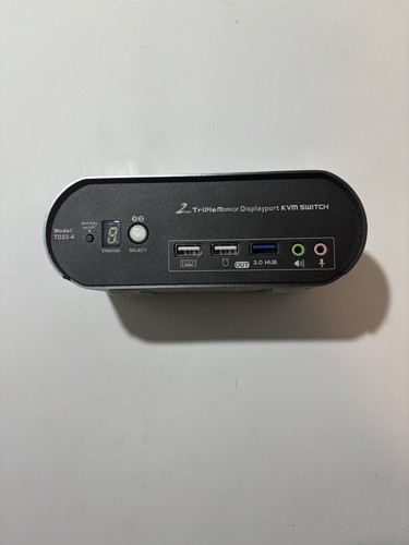 2 Computers 3 HDMI Monitors KVM Switch 8K@60Hz Triple Monitors - 第 1/8 張圖片