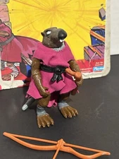 Playmates Vintage Master Splinter 1988 Teenage Mutant Ninja Turtles w Card Mint