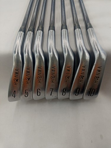 HONMA LB-606 Iron Set 4-10(7Clubs) R-1 Shaft : NEW SUPER LIGHT TITANIUM CARBON - Picture 3 of 5
