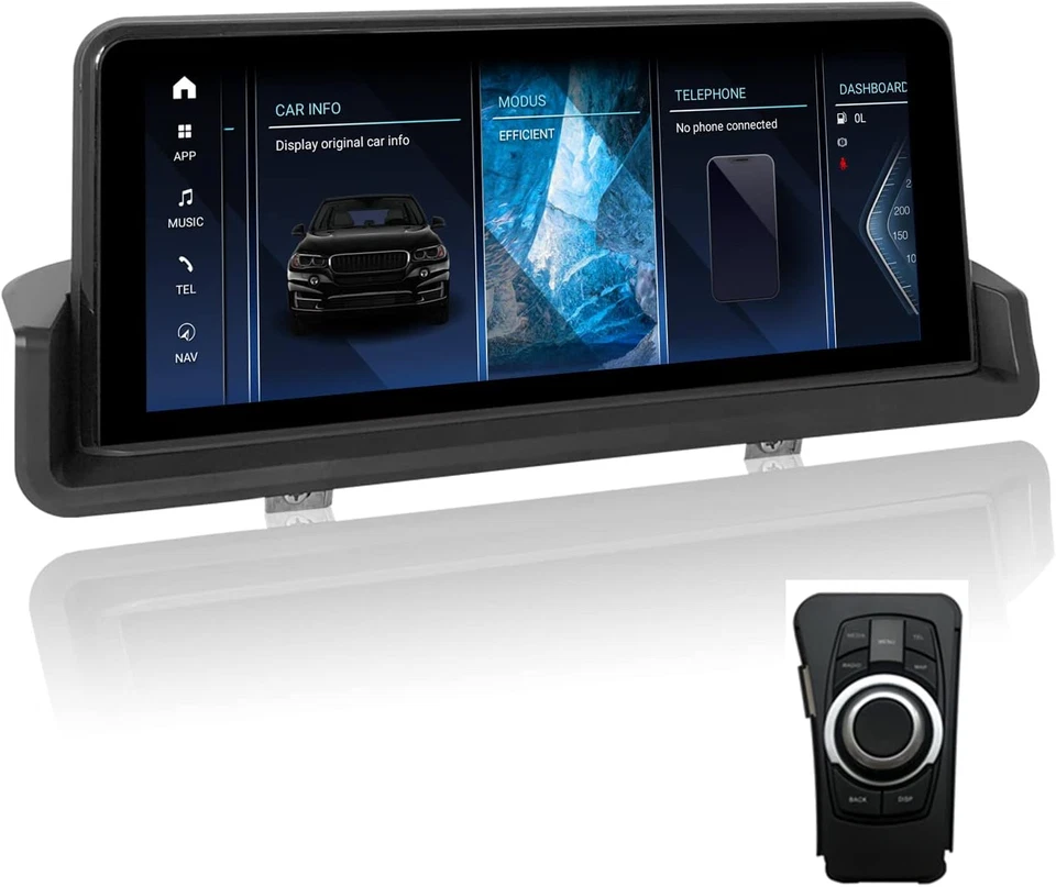 Android 13 Autoradio 64GB Carplay GPS SAT 4G für BMW 3er E90 E91 E92 iDrive LHD - Bild 2 von 4