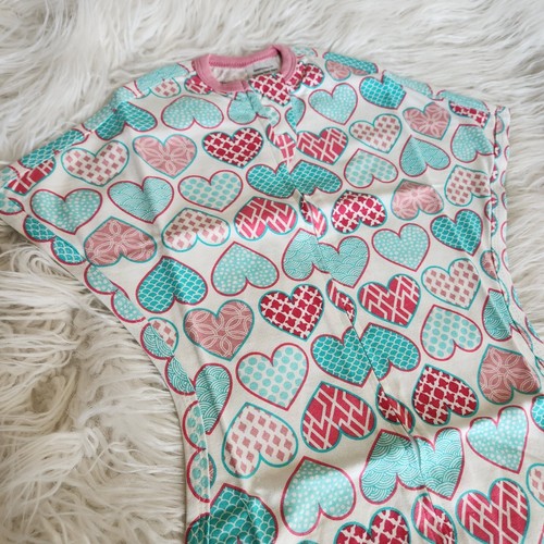 SLEEPING BABY Zipadee-Zip Sleeping Sack Cotton 3M-6M Extra Small Hearts NEW - Picture 8 of 15