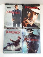 EUC Justified DVD Series Seasons 1 2 3 4 - Timothy Olyphant Sony