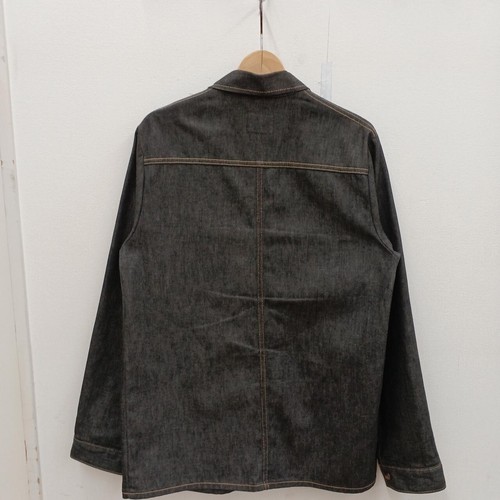 A Bathing Ape Bape Coverall Jacket Denim Chore Size M Used Auth Excellent+ JAPAN - Picture 2 of 4