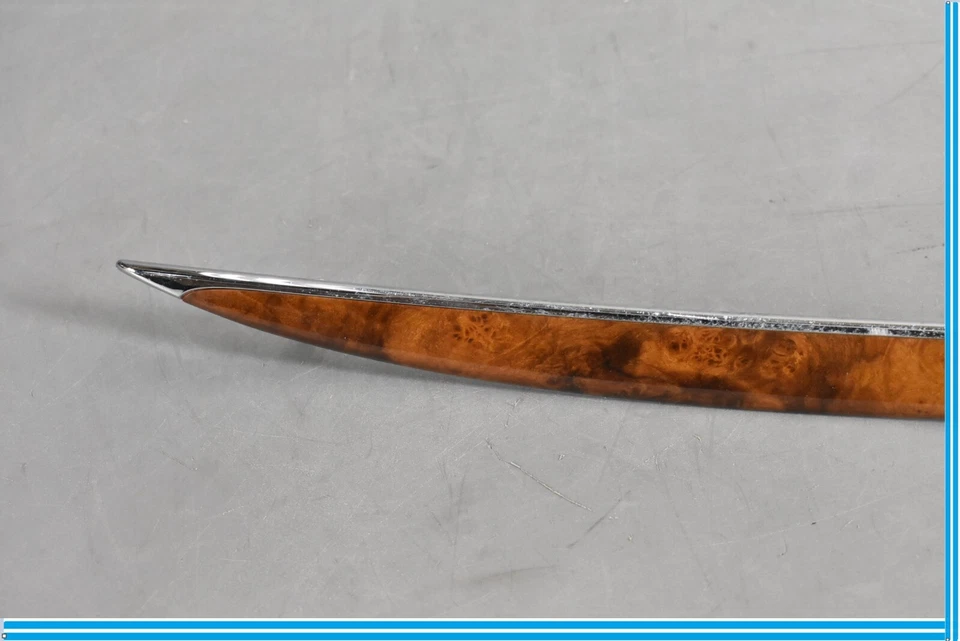 06-09 Panel de puerta trasero izquierdo para conductor Mercedes W209 CLK350 CLK550 inserto de madera OEM Foto 4 de 4