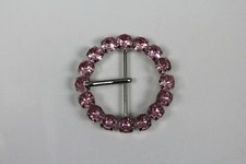 Vintage Country Western Rhinestone Inlay Cowgirl Style Woman's Belt Buckle