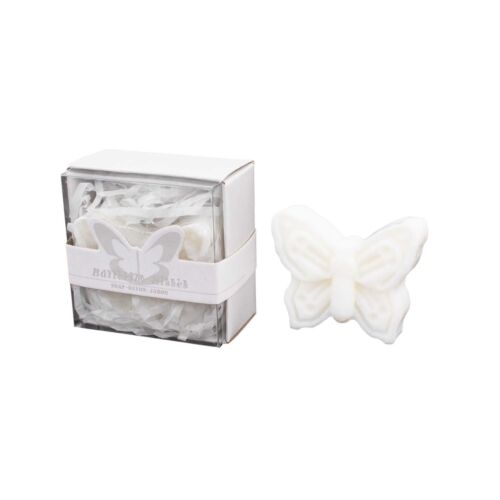 10 WHITE Butterfly Unscented SOAP Party Favors Gift Boxes Events Decorations - Picture 8 of 8