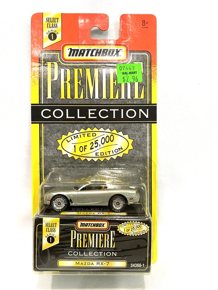 Lote de 2 Matchbox Premiere Collection Serie 1 Mazda RX7 Viper RT/10 Foto 2 de 4