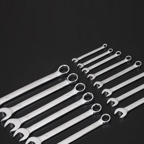 6-32mm Ratcheting Combination Wrench Open End Gear Spanner Metric 12-Point 72T - Picture 2 of 16