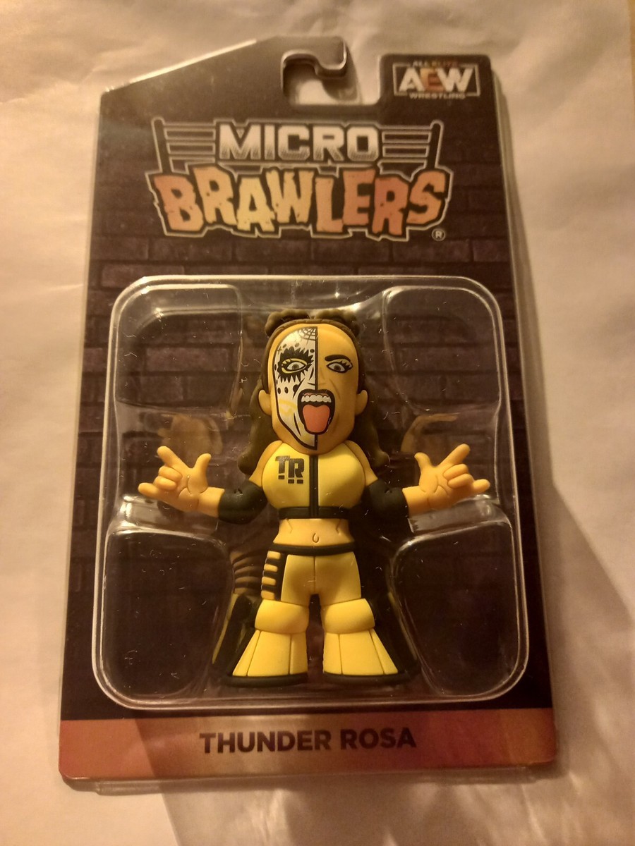 Thunder Rosa Aew Micro Brawler Aew Crate Exclusive From Usa UK - Main Image