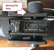 M1 Carbine Adjustable Rear Sight Aperture Steel Bearing J.a.o. 160060 M1 Carbine Adjustable Rear Sight Aperture Steel Bearing J.a.o. 160060