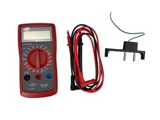 REV digital Multimeter Temperaturmessung Vielfachmessgerät LCD 