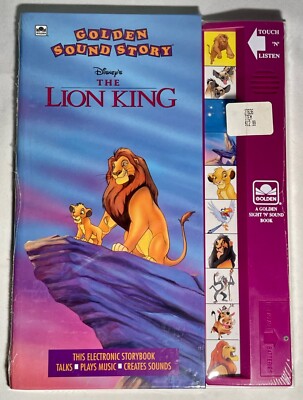 Golden Sound Story Disney The Lion King Electronic Story New