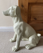 Large Dog Statue Pet Garden Home Ornament Art Project Terrier Animal Lover Gift