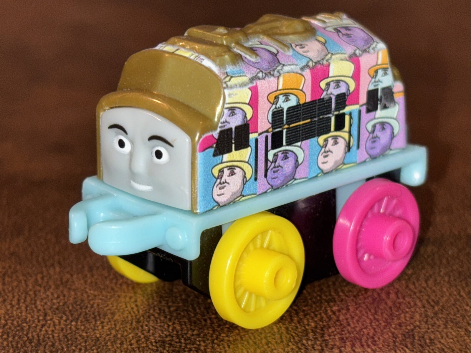 ‘14 Thomas The Train TrackMaster Small Push Along DieCast PVC Train #L11D FMJ28