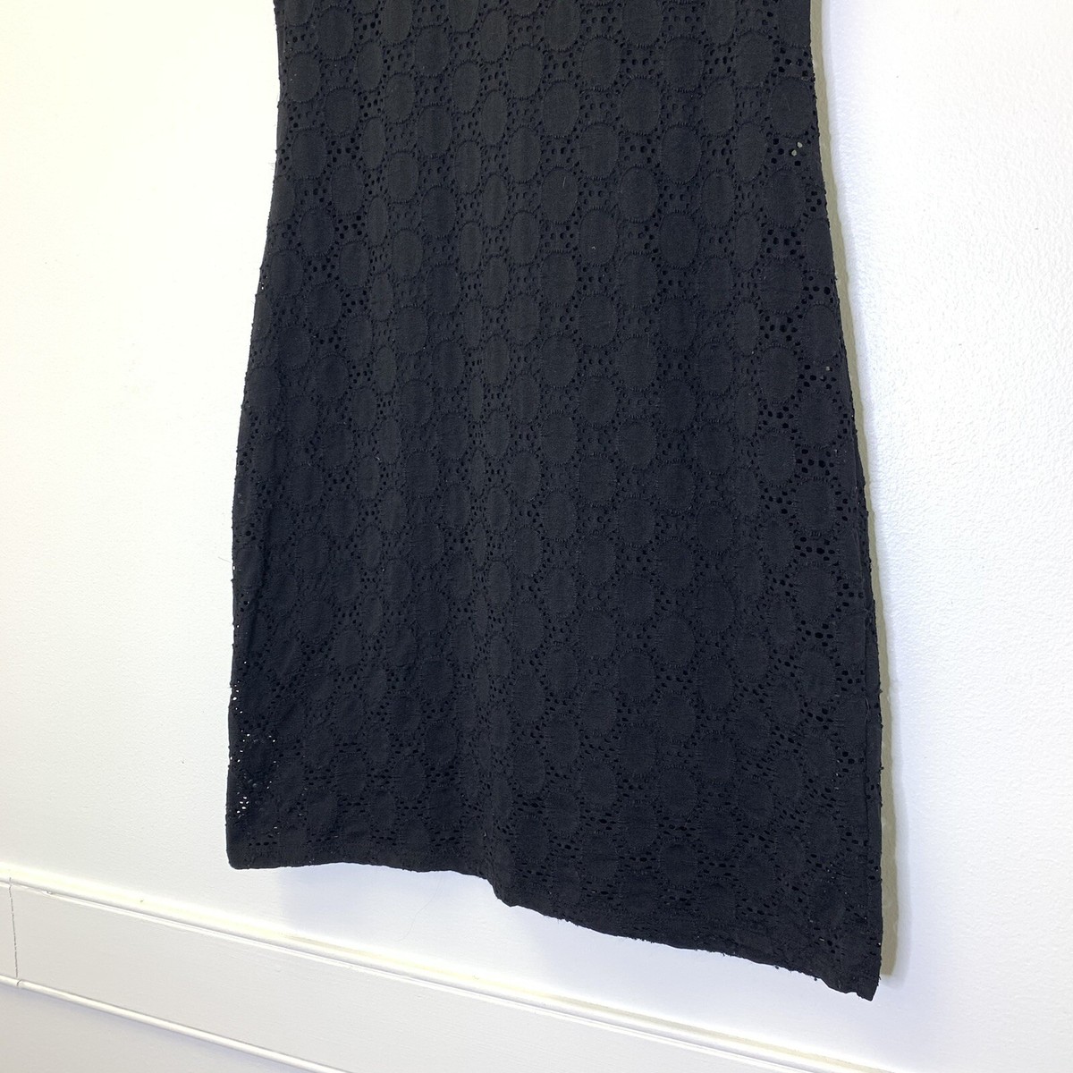 chinese dress ladies 1990s Isaac Mizrahi Strapless Evening Dress w/ Silk Net Overlay & Blac   Modig