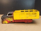Marx Cabover Coe Stake Truck Pressed Steel & Tin Litho 13.5"