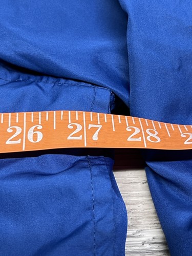 Vintage Polo Golf Quarter Zip Reversible Fleece Pullover Jacket Sz XL Black Blue - Picture 11 of 12