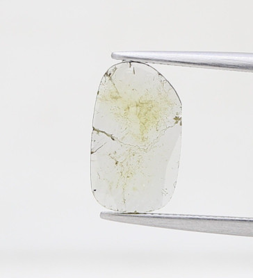 slice natural diamond 0.48Ct 11+mm yellow color polki diamond fancy diamond