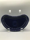 Fiesta Cobalt Bistro Crescent Plate | Fiestaware Dark Blue Kidney Tray Bone Dish