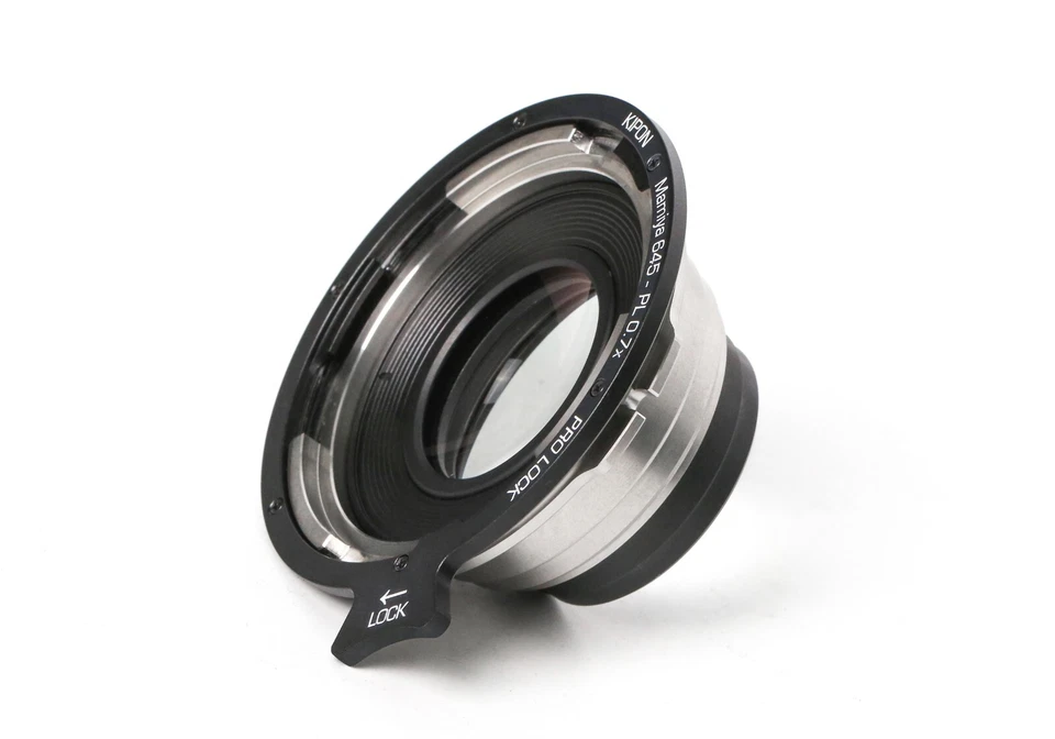 KIPON 0.7x PRO Optic Adapter Focal Reducer Put Mamiya 645 Lens on PL Cine Camera - Image 4 of 4