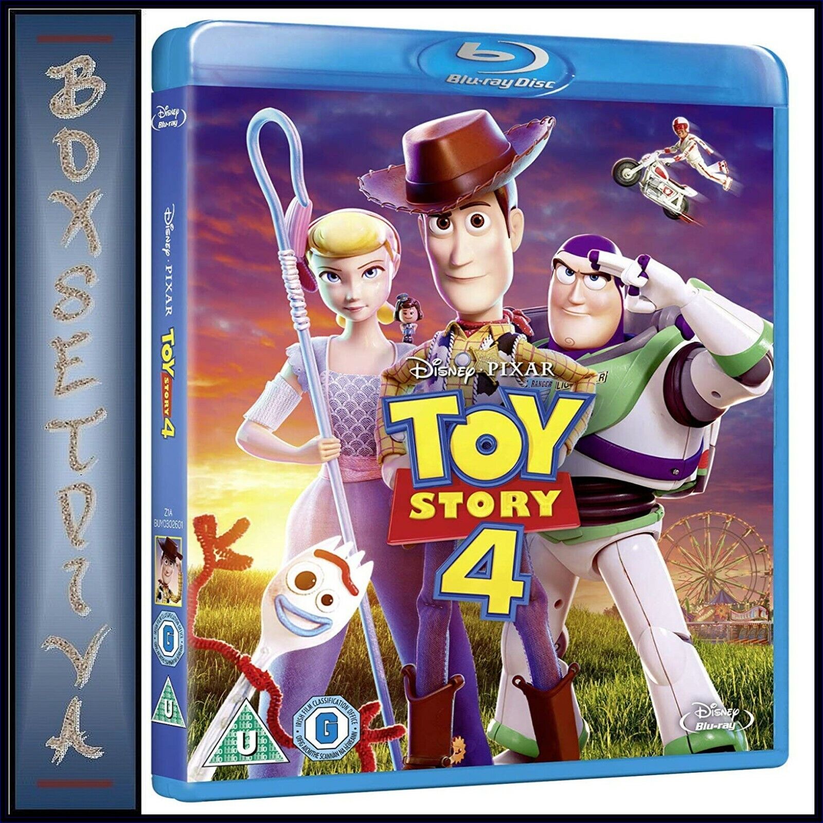 Toy Story 4 Forky Edition (Blu Ray, 2-Disc Set) 2019 New & Sealed Rated G  Disney