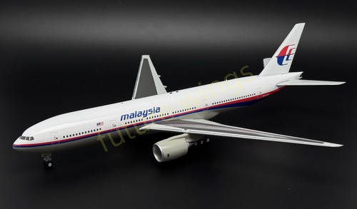 Modelo de avión fundido a presión 1:200 JC Wings* Malaysia Airlines B777-200ER 9M-MRB - Imagen 4 de 12