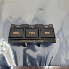 Roland Super JX -10 Synthesizer PARTS Button Cap Check button text sy4