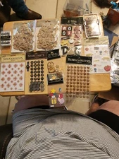 Paper Studio Stickers Assorted -  11 Miscellaneous Lot