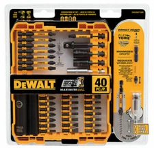 DeWALT DWANGFT40SET Flex Torq Impact Ready 40 Piece Bit Set