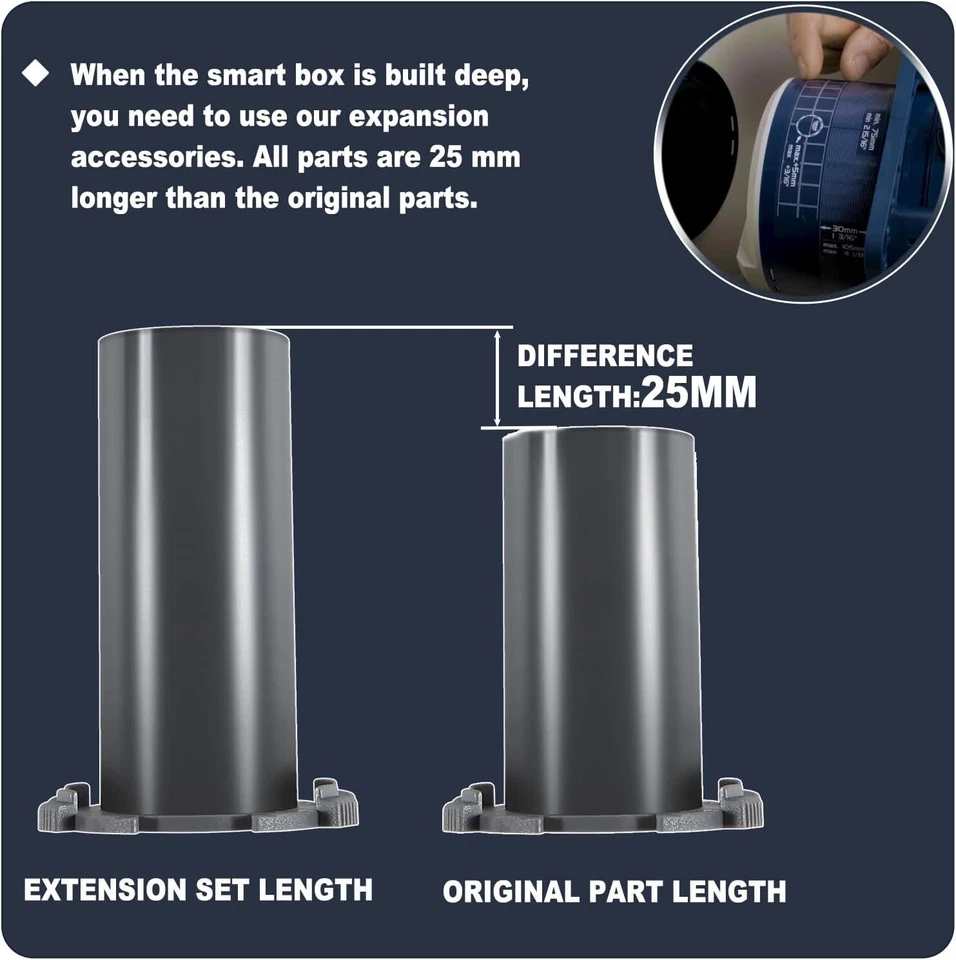 2-Pack - Universal Extension Kit 14048000 for Select SmartControl Trims (2-Pack) - Bild 4 von 4